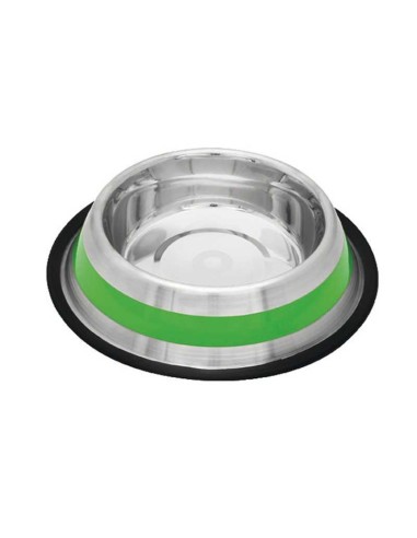 PETIPOP COMEDERO / BEBEDERO ACERO Y VERDE - 2