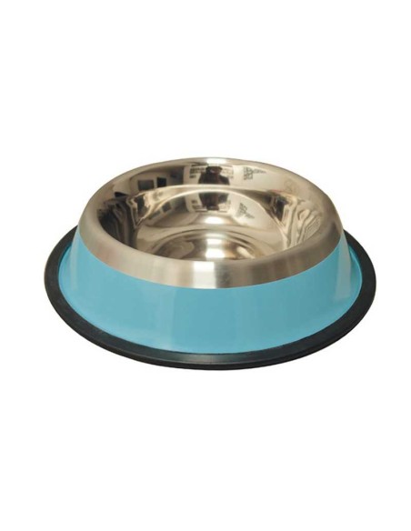 PETIPOP COMEDERO / BEBEDERO DE ACERO AZUL - 2