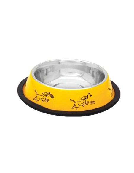 PETIPOP COMEDERO / BEBEDERO ACERO PERRO