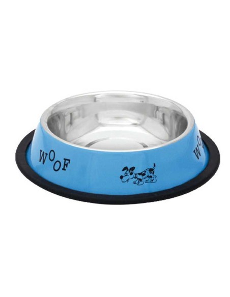 PETIPOP COMEDERO / BEBEDERO ACERO WOOF - 3