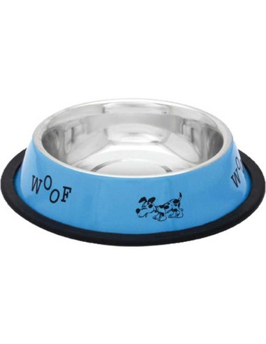 PETIPOP COMEDERO / BEBEDERO ACERO WOOF - 5