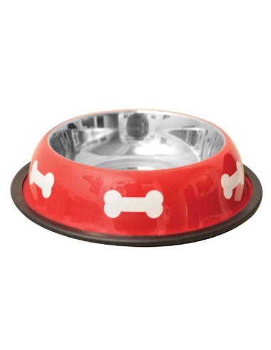 PETIPOP COMEDERO / BEBEDERO ACERO HUESOS - 4