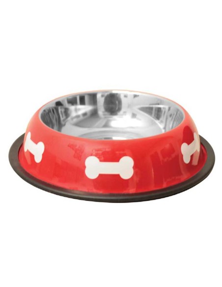 PETIPOP COMEDERO / BEBEDERO ACERO HUESOS - 4