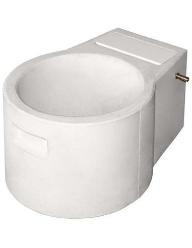 COPELE BEBEDERO HORMIGÓN XL NORMAL 30 5 X 41 5 X 22 5 CM 30 5 X 41 5 X 22 5 CM CON SOPORTE PARED - 2