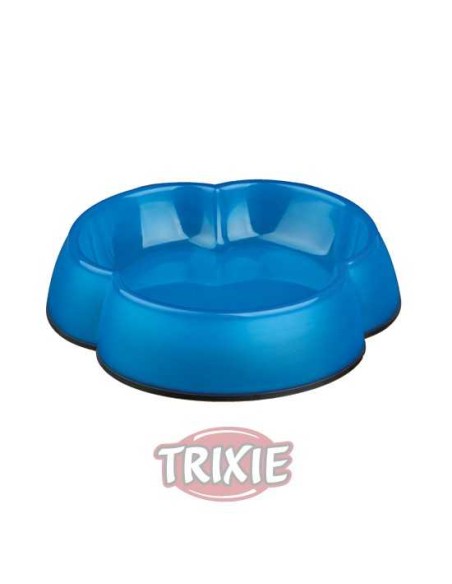 TRIXIE COMEDERO PLÁSTICO PESADO TRÉBOL Ø14 CM / 250 ML - 2