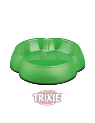 TRIXIE COMEDERO PLÁSTICO PESADO TRÉBOL Ø14 CM / 250 ML - 3