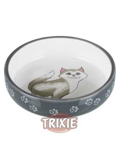 TRIXIE COMEDERO CERÁMICO GATOS HOCICO CORTO Ø15 CM / 300 ML - 2
