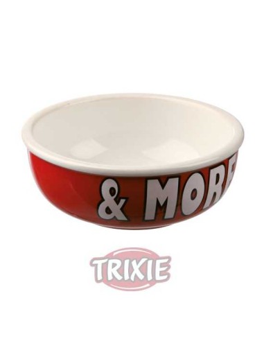 TRIXIE COMEDERO CERÁMICO MILK & MORE Ø13 CM / 400 ML - 3