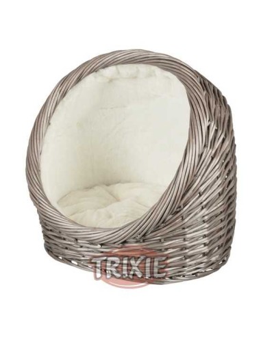 TRIXIE CUEVA SUAVE DE MIMBRE GRIS 44 X 44 X 30 CM - 2