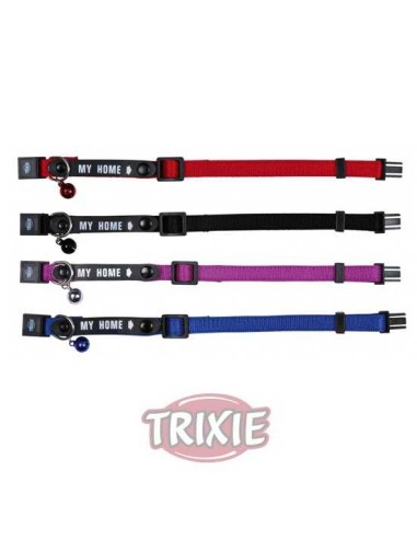 TRIXIE COLLAR GATOS CON PLACA IDENTIFICATIVA