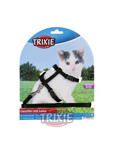 TRIXIE SET ARNÉS Y CORREA PARA GATITOS COLORES 19-31 CM / 1 20 M - 3