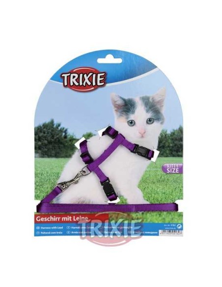 TRIXIE SET ARNÉS Y CORREA PARA GATITOS COLORES 19-31 CM / 1 20 M - 4