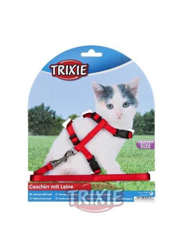 TRIXIE SET ARNÉS Y CORREA PARA GATITOS COLORES 19-31 CM / 1 20 M - 5