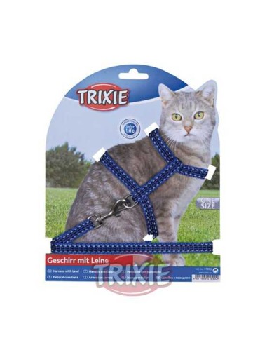 TRIXIE SET ARNES Y CORREA REFLECTANTE II 22-42CM / 1 20 M - 2