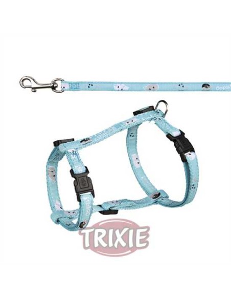 TRIXIE ARNÉS MIMI CON CORREA 25-45 CM / 10 MM - 1.20 M - 2
