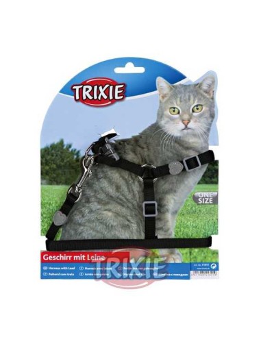 TRIXIE SET ARNÉS Y CORREA PARA GATOS CORE 26-37CM / 1 20 M - 5