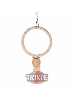 TRIXIE COLUMPIO ANILLA ALGODÓN Y BOLA MADERA Ø16 CM - 2