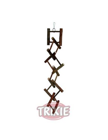 TRIXIE ESCALERA NATURAL LIVING CON GANCHO 12 PELDAÑOS (58 CM) - 2