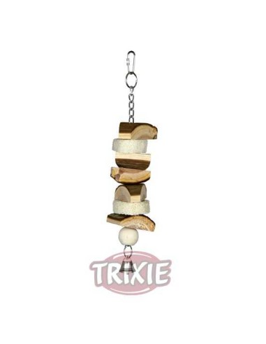 TRIXIE JUGUETE NATURAL LIVING CON LUFFA Y CASCABEL 33 CM - 2