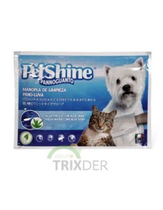 PETSHINE MANOPLA DE LIMPIEZA AGUA FRESCA