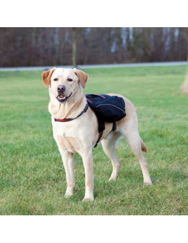 TRIXIE MOCHILA PARA PERRO NEGRO NEGRO L (29 X 15 CM) L-XL (31 X 17 CM) - 2