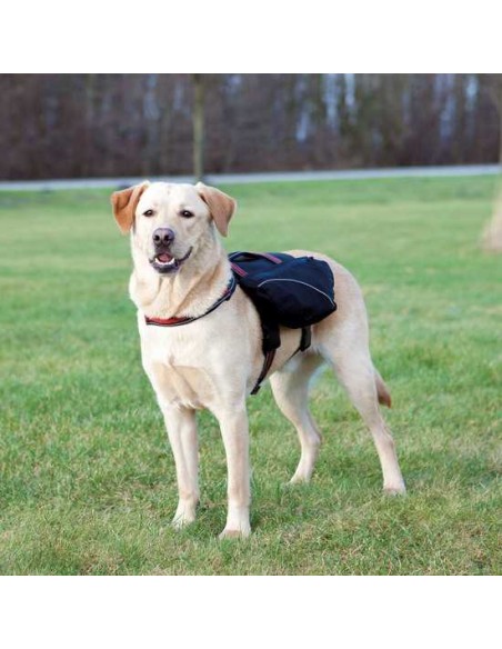 TRIXIE MOCHILA PARA PERRO NEGRO NEGRO L (29 X 15 CM) L-XL (31 X 17 CM) - 2