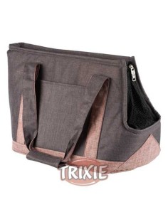 TRIXIE BOLSA HAILEY GRIS / ROSA 22 X 31 X 45 CM - 2