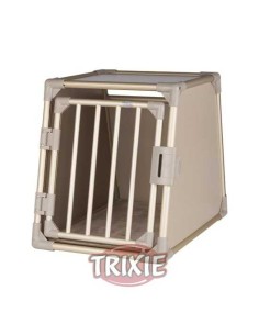 TRIXIE JAULA TRANSPORTE ALUMINIO CHAMPÁN M (55 X 62 X 78 CM) - 2