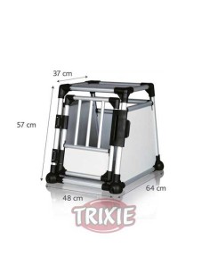 TRIXIE JAULA DE TRANSPORTE DE ALUMINIO 48 X 57 X 64 CM - 2