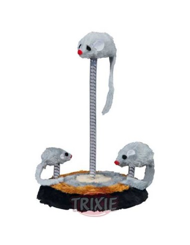 TRIXIE JUGUETE MOUSE HOUSE CON MUELLE Ø15 X 22 CM - 2
