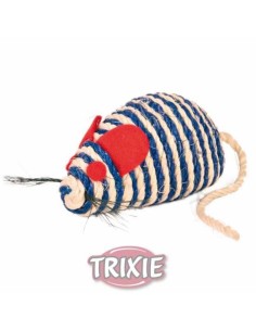TRIXIE RATÓN DE CUERDA SISAL CON CATNIP 10 CM - 2