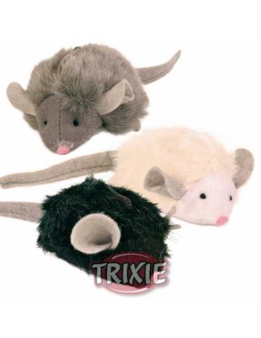 TRIXIE RATÓN DE PELUCHE CON SONIDO 6 CM - 2