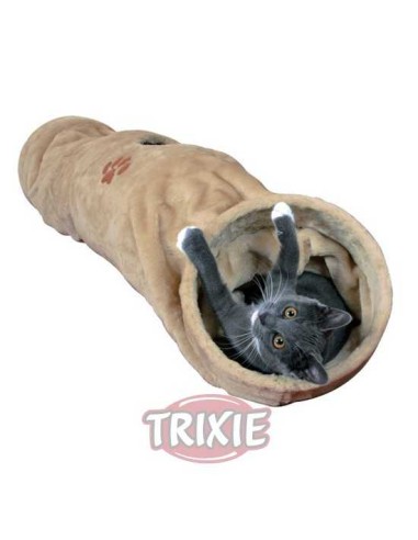TRIXIE TÚNEL DE JUEGO LARGO PARA GATOS BEIGE Ø25 X 125 CM - 2