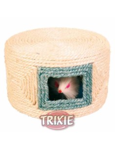 TRIXIE TAMBOR CUERDA SISAL CON 3 RATONES Ø16 X 10 CM - 2