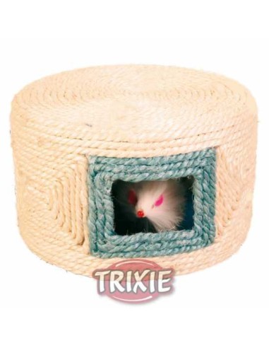 TRIXIE TAMBOR CUERDA SISAL CON 3 RATONES Ø16 X 10 CM - 2