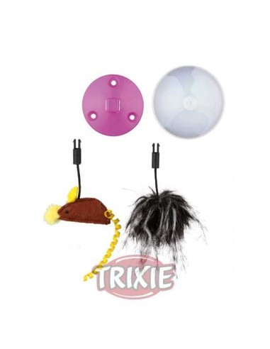 TRIXIE RATÓN LOCO CON JUGUETES INTERCAMBIABLES 12 CM - 3