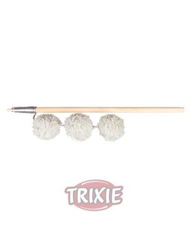 TRIXIE VARITA DE JUEGO CON 3 PELOTAS 35 CM - 2