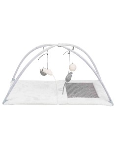 TRIXIE ALFOMBRILLA RASCADOR CON JUGUETES DE CUERDA PARA GATOS - 60 X 33 X 42 CM 60 X 33 X 42 CM - 2
