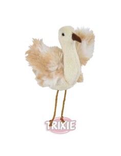 TRIXIE AVESTRUZ CON CATNIP Y SONIDO 5 5 CM - 2