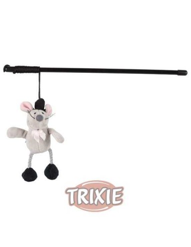 TRIXIE VARITA DE JUEGO RATÓN CON SONIDO 31 CM - 2