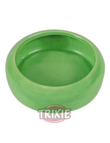 TRIXIE COMEDERO CERÁMICO PINTADO PARA COBAYAS Ø10 CM / 200 ML - 4