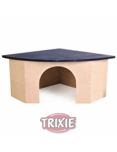 TRIXIE CASITA ESQUINERA PARA ROEDORES 29 X 13 X 21 CM 38 X 15 X 27 CM 52 X 18 X 37 CM - 2