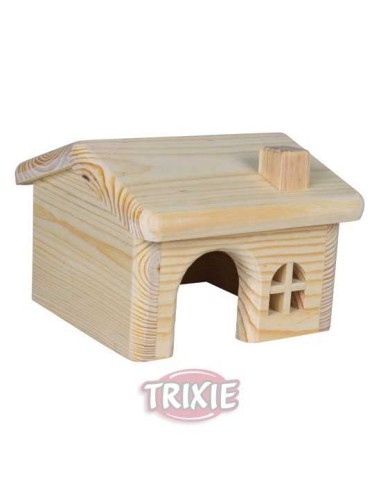 TRIXIE CASITA MADERA PARA HÁMSTERS 15 X 11 X 15 CM - 2