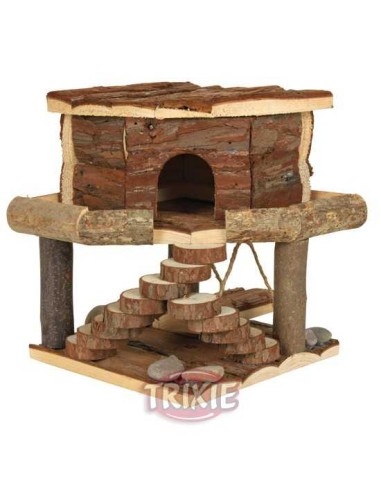 TRIXIE CASITA HÁMSTERS IDA NATURAL LIVING 19 X 20 X 19 CM - 2