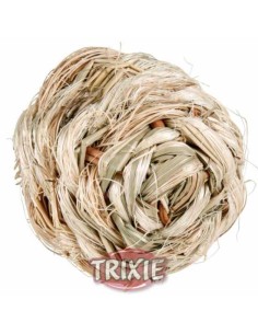 TRIXIE PELOTA DE HENOS SECO CON CASCABEL Ø6 CM - 2