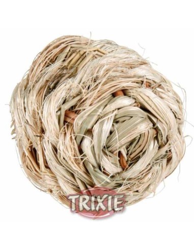 TRIXIE PELOTA DE HENOS SECO CON CASCABEL Ø6 CM - 2