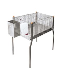 COPELE JAULA PARA CONEJOS MARSELLA CON PATAS - 2