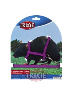 TRIXIE SET ARNÉS Y CORREA PARA RATAS Y HURONES