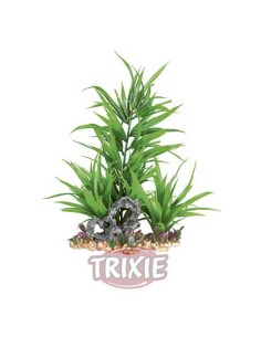 TRIXIE PLANTAS PLÁSTICO CON BASE GRAVA III 18 CM - 2