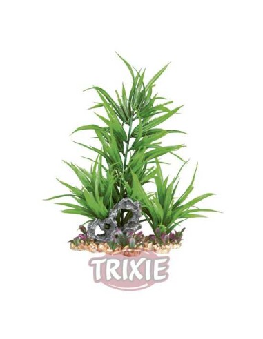 TRIXIE PLANTAS PLÁSTICO CON BASE GRAVA III 18 CM - 2
